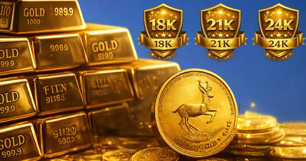 يعر عيار الذهب 21 اليوم في مصر