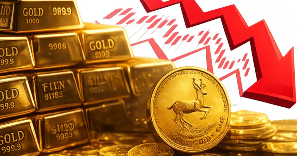 هبوط سعر الذهب في الدول العربية